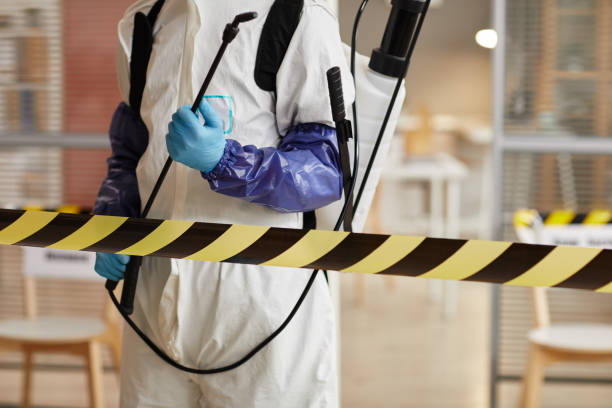 Professional Unattended Death Cleanup technician working in Westport, NC